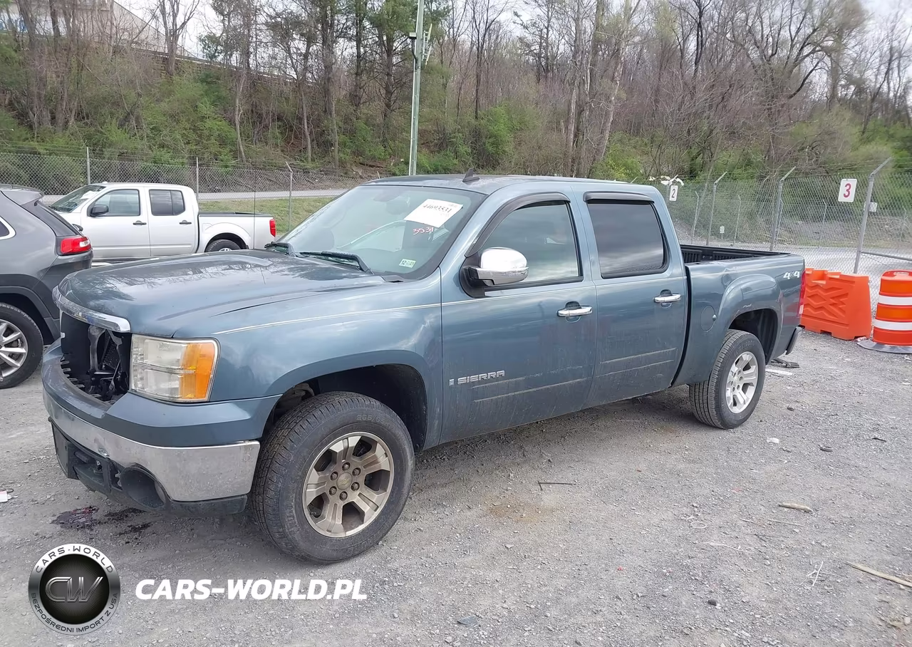 2008 GMC Sierra 1500 Sle1 VIN:2GTEK13MX81149522 - 2