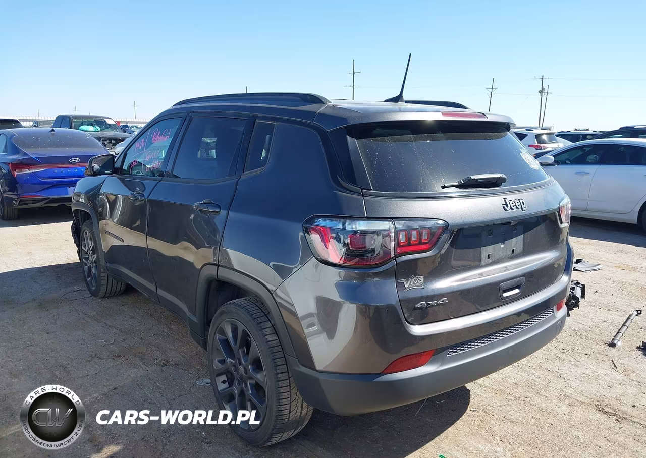 2021 Jeep Compass 80Th Anniversary 4X4 VIN:3C4NJDEB7MT537834 - 3