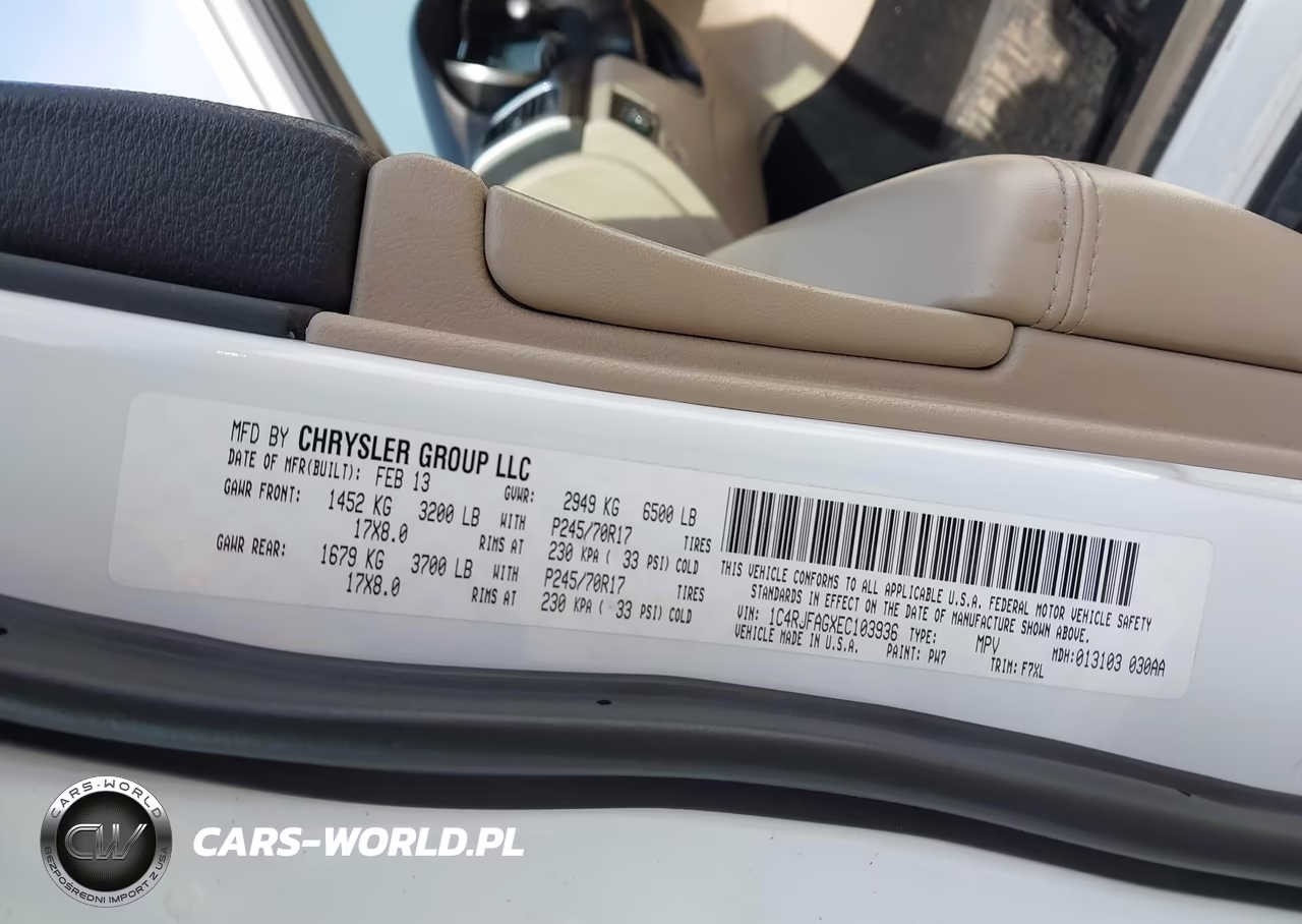 2014 Jeep Grand Cherokee Laredo VIN:1C4RJFAGXEC103936 - 9