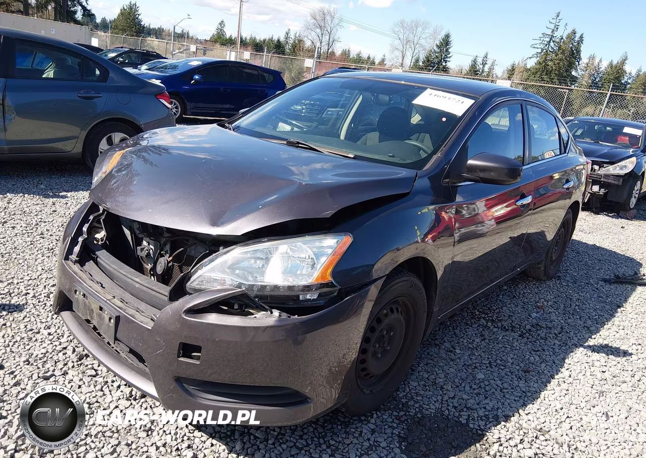 2014 Nissan Sentra Fe+ S-Fe+ Sv-S-Sl-Sr-Sv VIN:3N1AB7APXEL672177 - 2