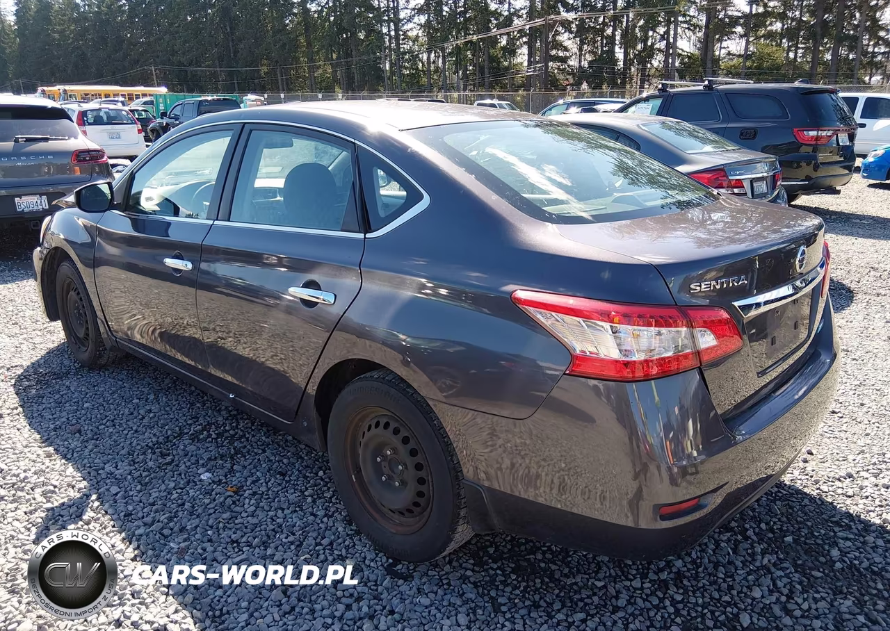 2014 Nissan Sentra Fe+ S-Fe+ Sv-S-Sl-Sr-Sv VIN:3N1AB7APXEL672177 - 3