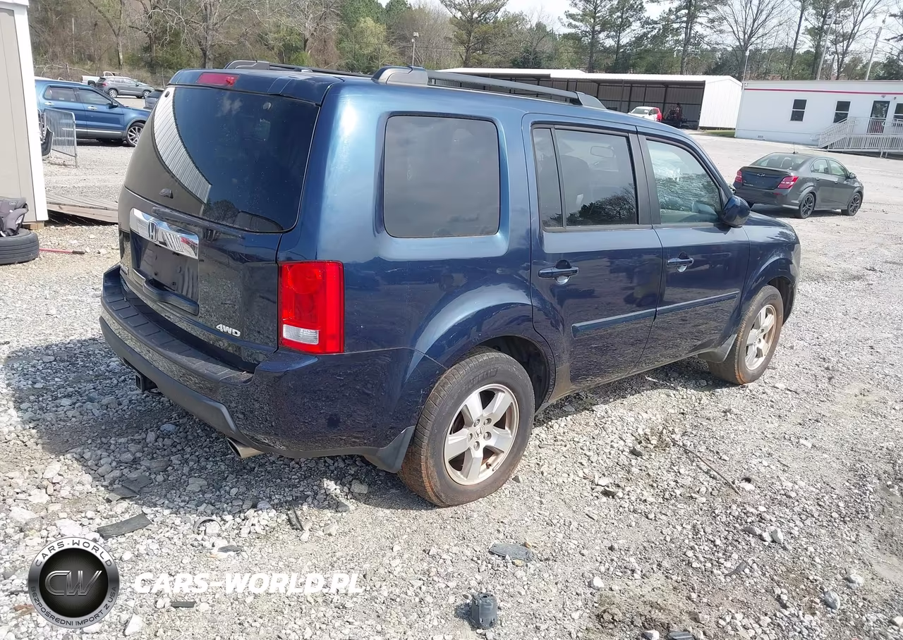 2011 Honda Pilot Ex VIN:5FNYF4H43BB045101 - 4