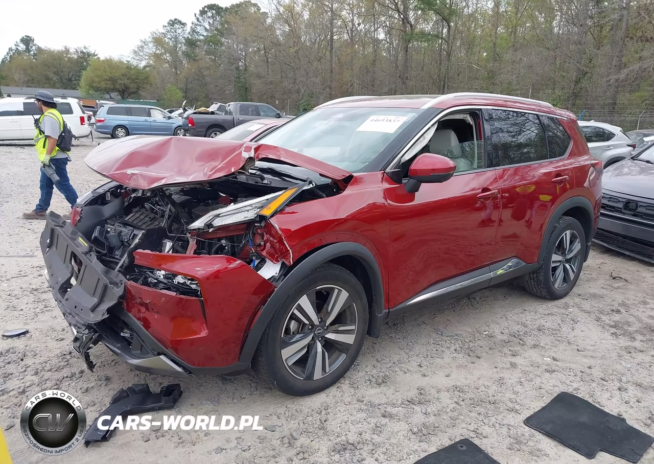 2023 Nissan Rogue Sl Intelligent Awd VIN:5N1BT3CB1PC917452 - 2