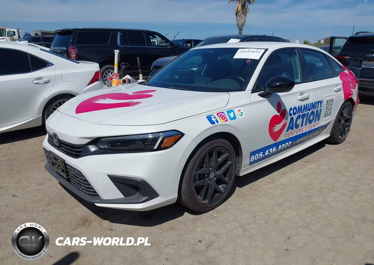 2023 Honda Civic Sport VIN:2HGFE2F56PH519944 - 2