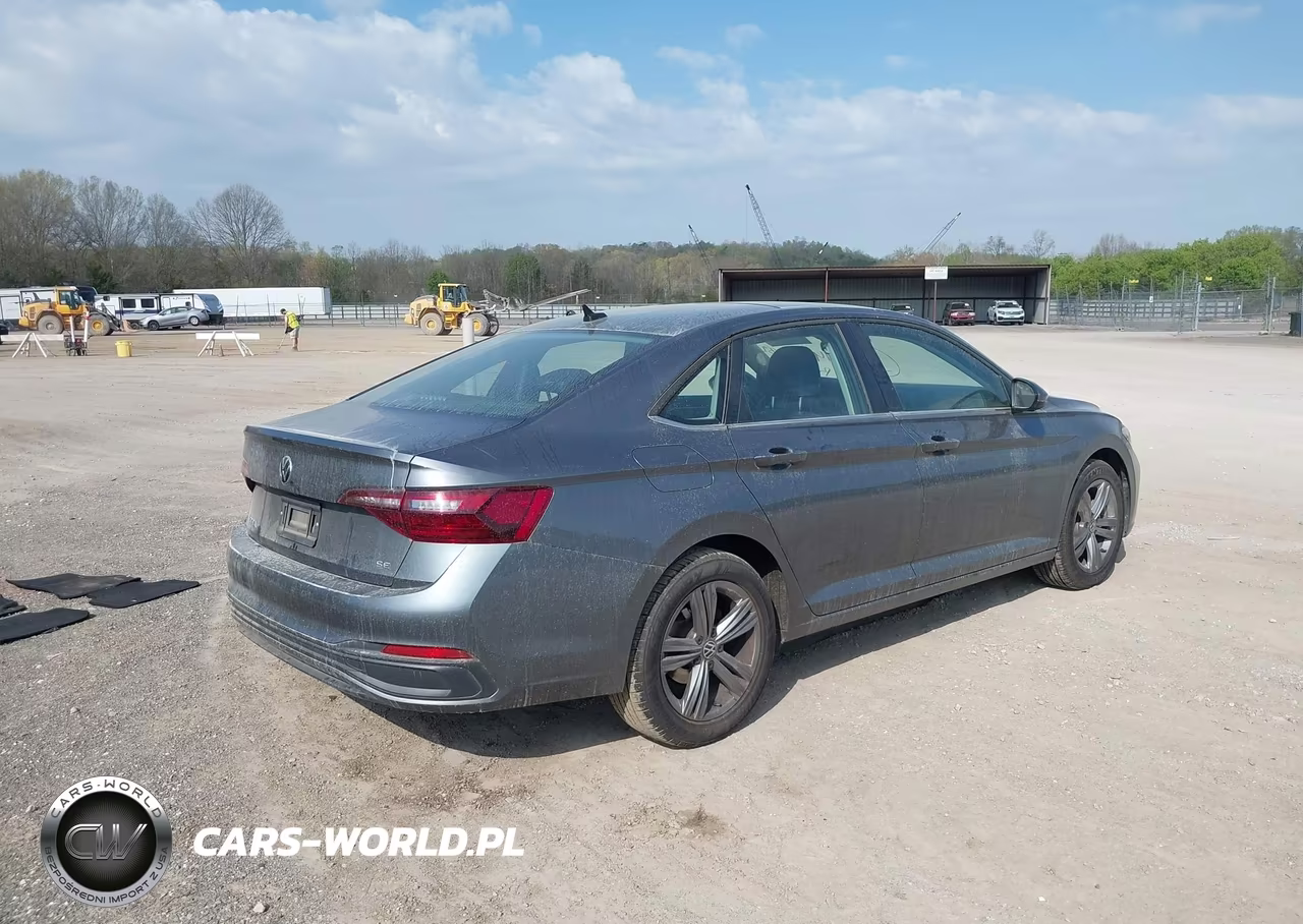 2023 Volkswagen Jetta 1.5T Se VIN:3VW7M7BU0PM012987 - 4