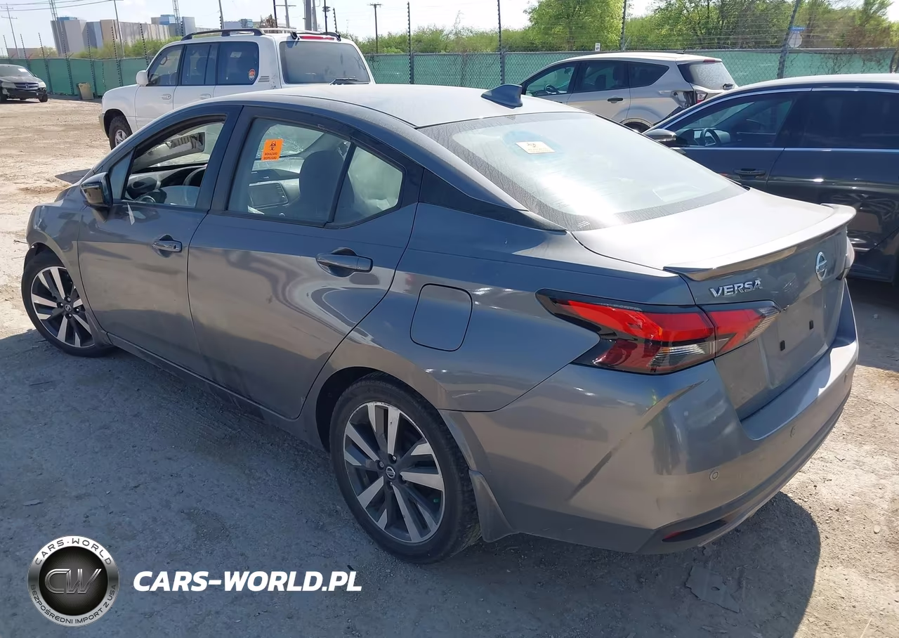 2021 Nissan Versa Sr Xtronic Cvt VIN:3N1CN8FV1ML893596 - 3