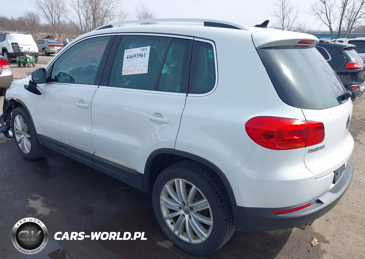 2015 Volkswagen Tiguan Se VIN:WVGBV7AX2FW539199 - 3