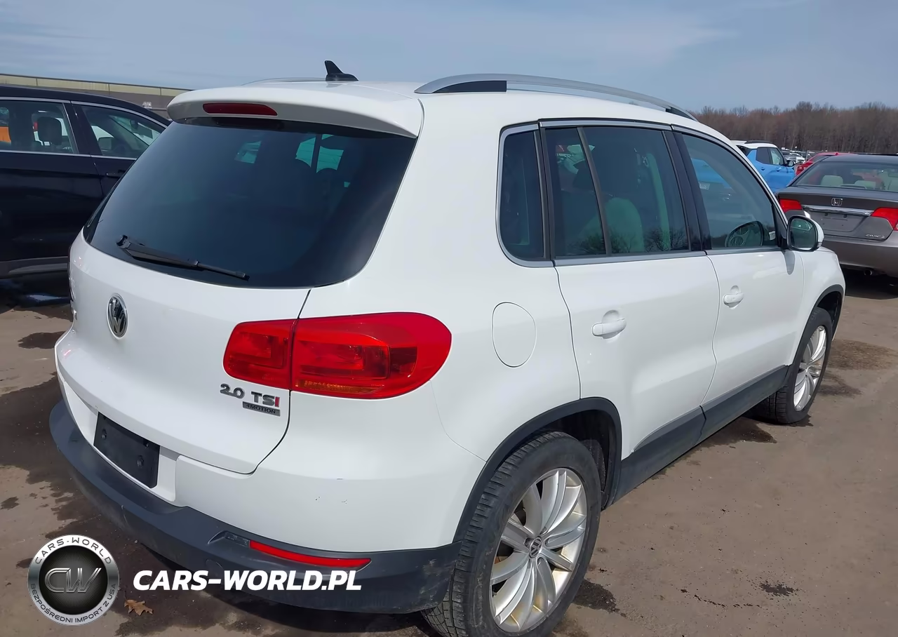 2015 Volkswagen Tiguan Se VIN:WVGBV7AX2FW539199 - 4