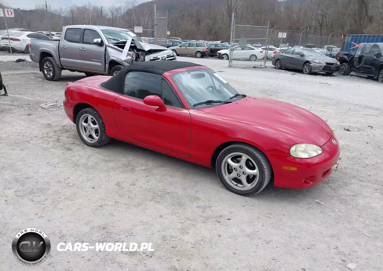 2002 Mazda Mx-5 Miata Cloth-Ls-Se