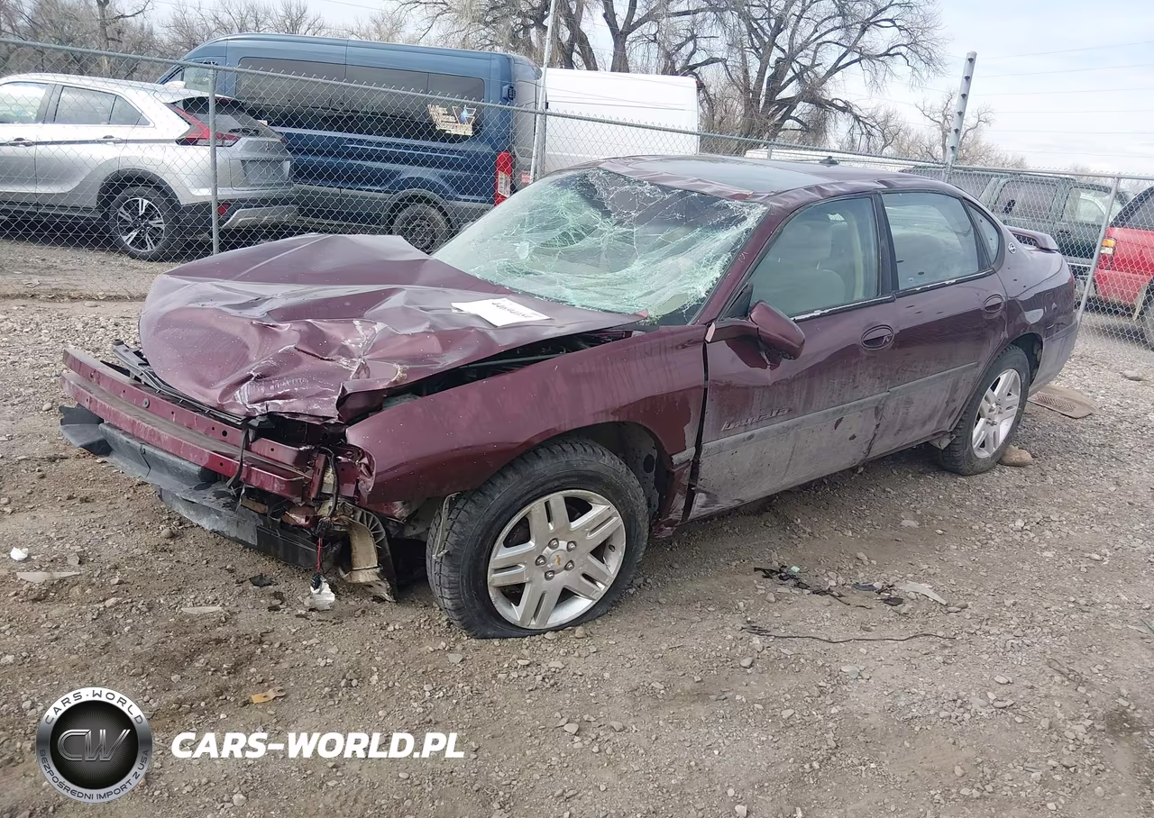 2003 Chevrolet Impala Ls VIN:2G1WH52K939193458 - 2