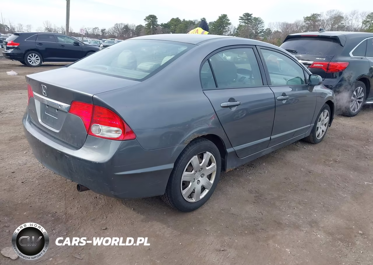 2009 Honda Civic Lx VIN:2HGFA16589H368128 - 4