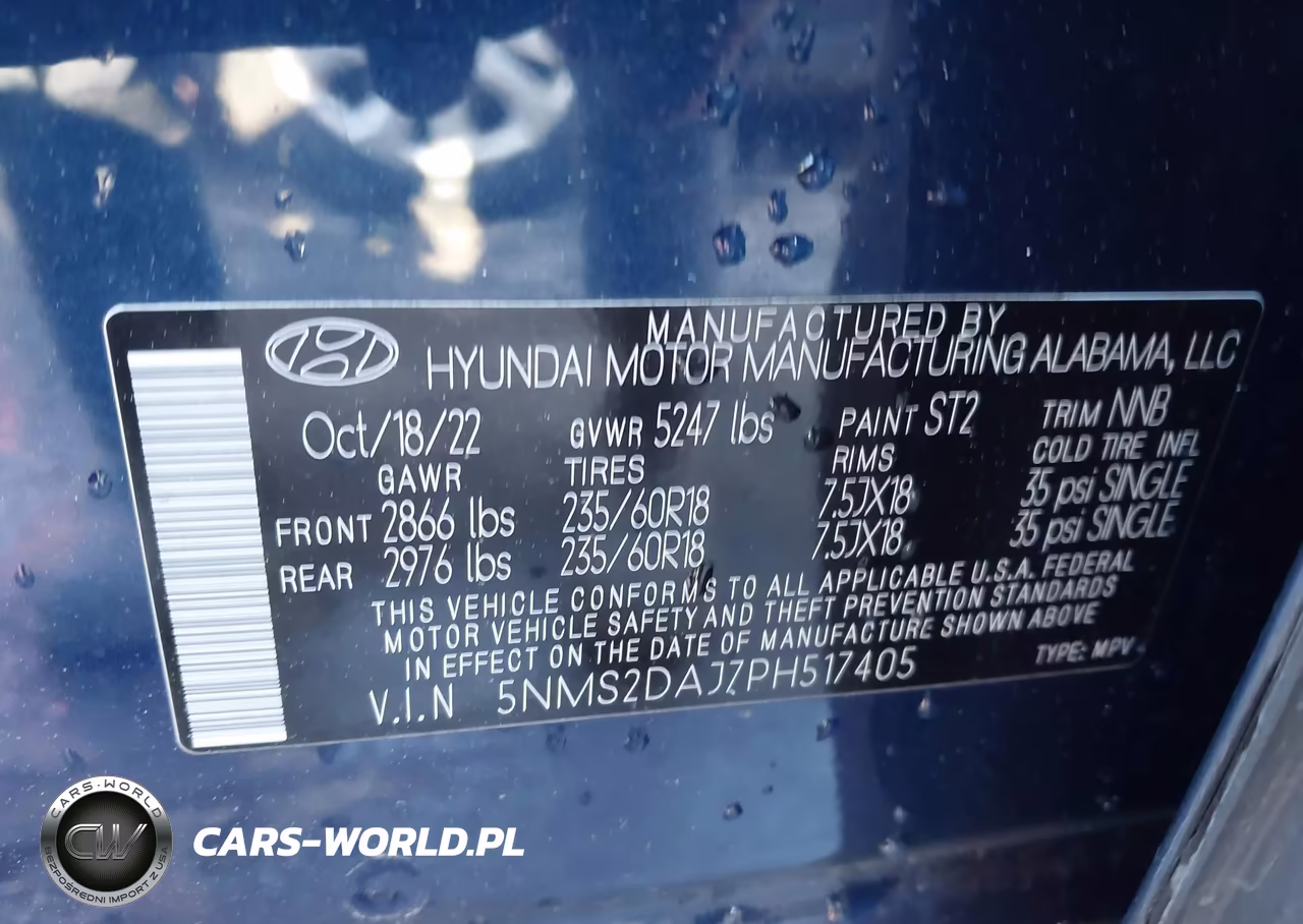 2023 Hyundai Santa Fe Sel VIN:5NMS2DAJ7PH517405 - 9