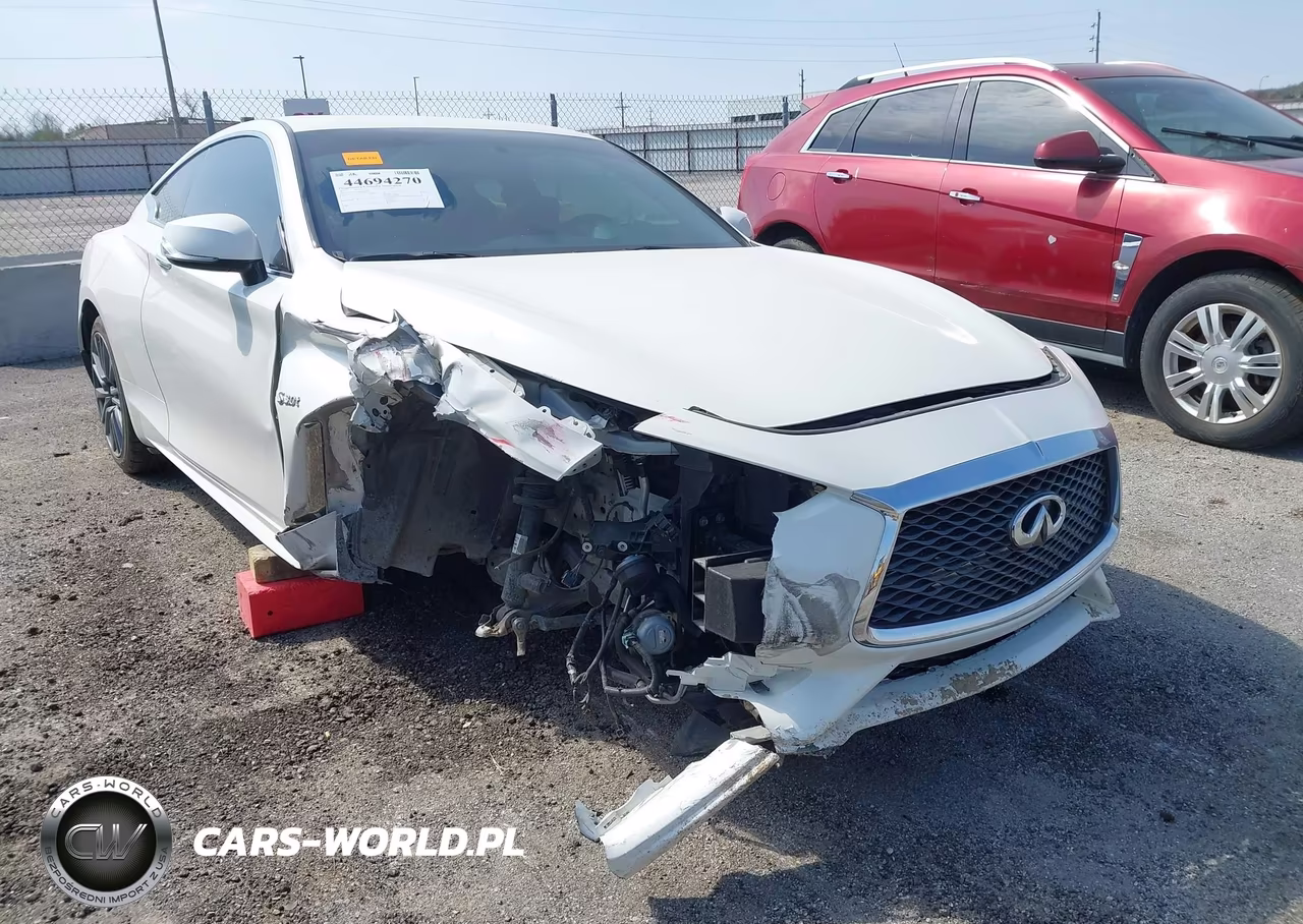 2017 Infiniti Q60 3.0T Red Sport 400
