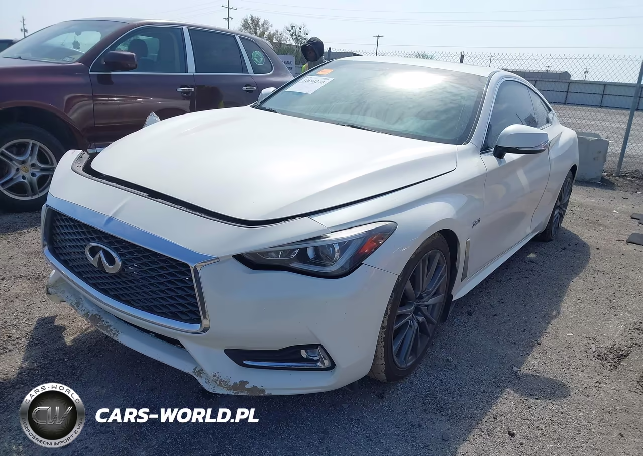 2017 Infiniti Q60 3.0T Red Sport 400 VIN:JN1FV7EK6HM610975 - 2