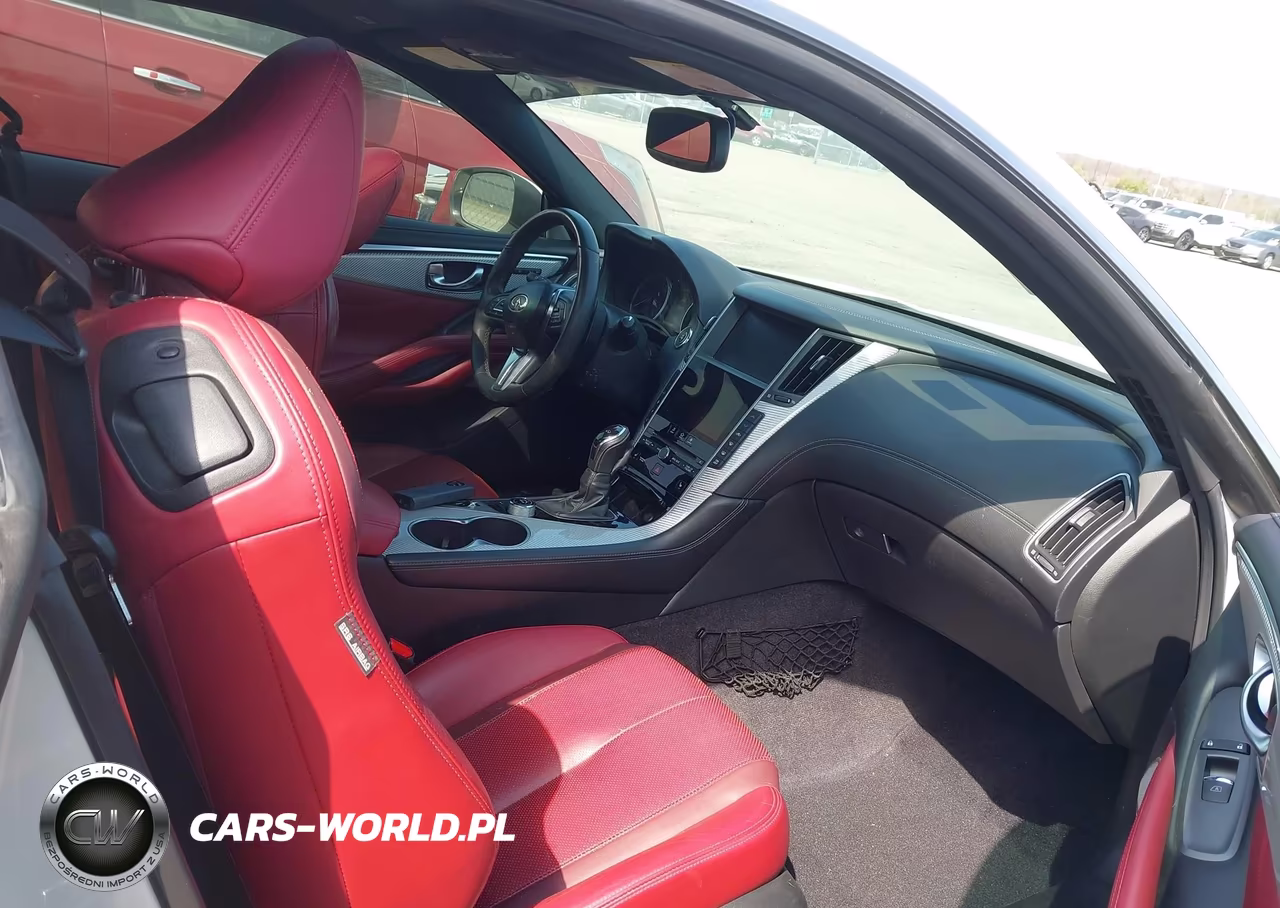 2017 Infiniti Q60 3.0T Red Sport 400 VIN:JN1FV7EK6HM610975 - 5