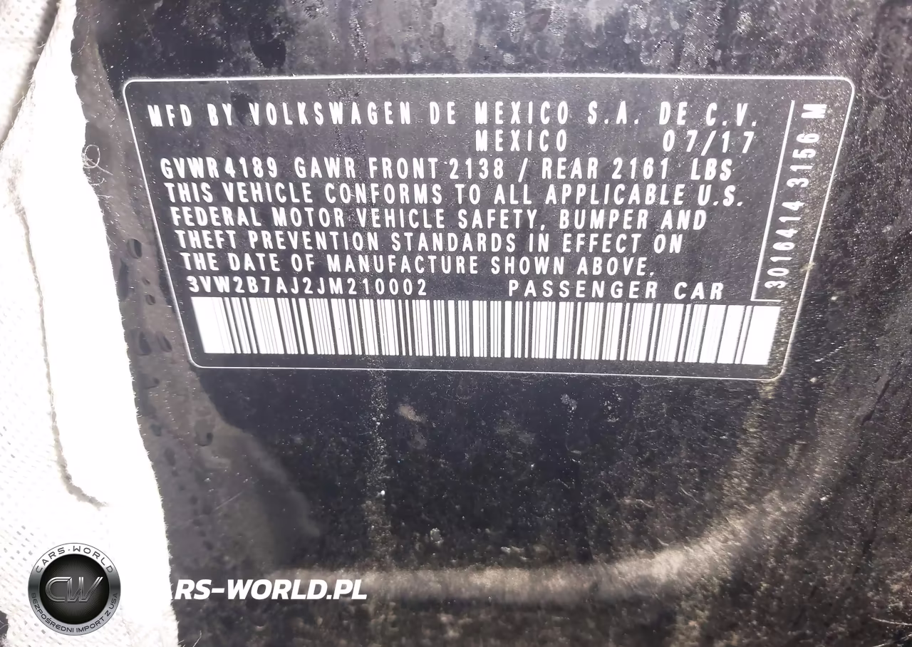 2018 Volkswagen Jetta 1.4T S VIN:3VW2B7AJ2JM210002 - 9