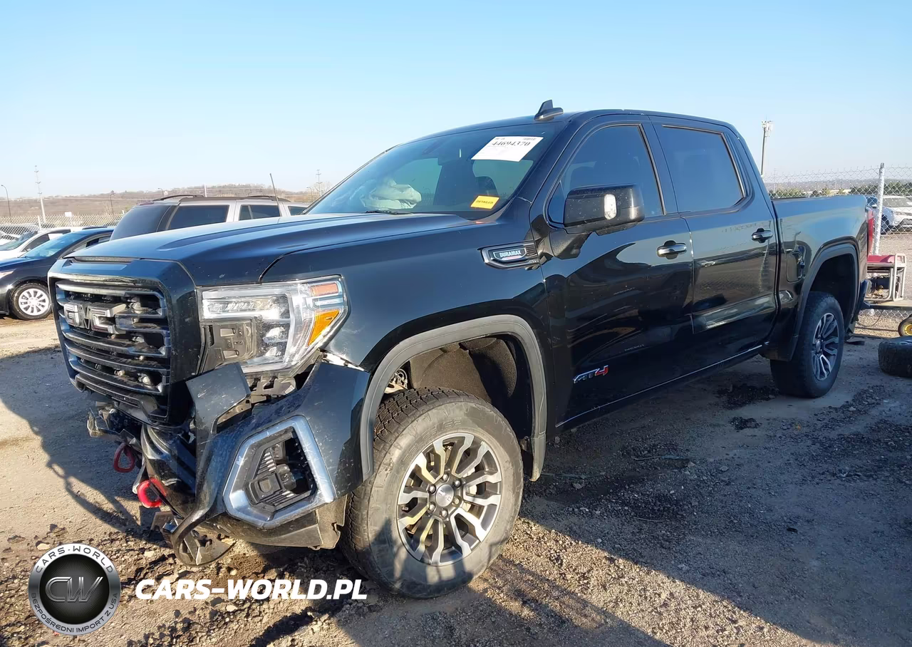2021 GMC Sierra 1500 4Wd Short Box At4 VIN:3GTU9EET7MG379698 - 2
