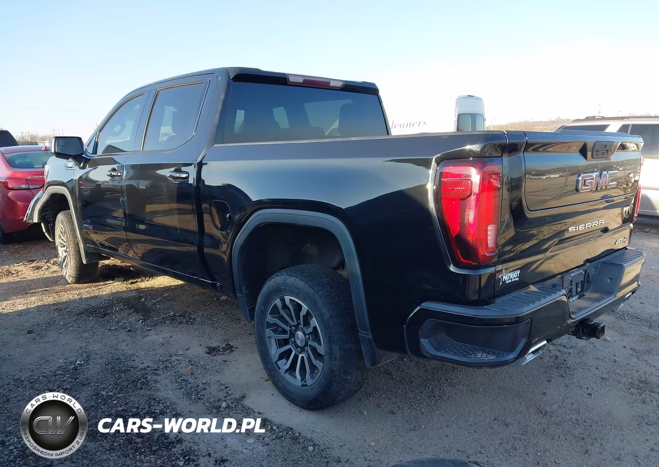 2021 GMC Sierra 1500 4Wd Short Box At4 VIN:3GTU9EET7MG379698 - 3