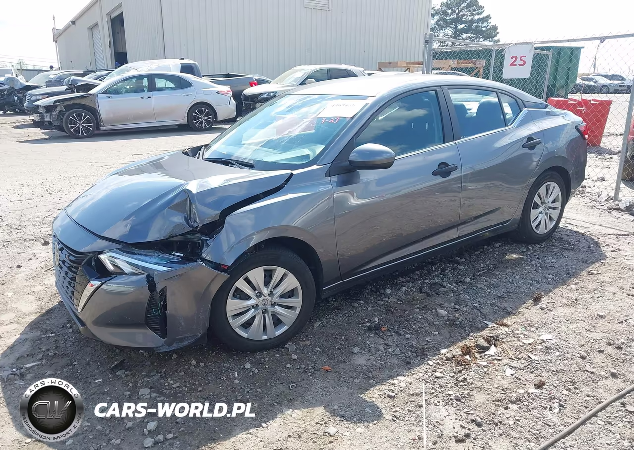 2024 Nissan Sentra S Xtronic Cvt VIN:3N1AB8BV5RY290568 - 2