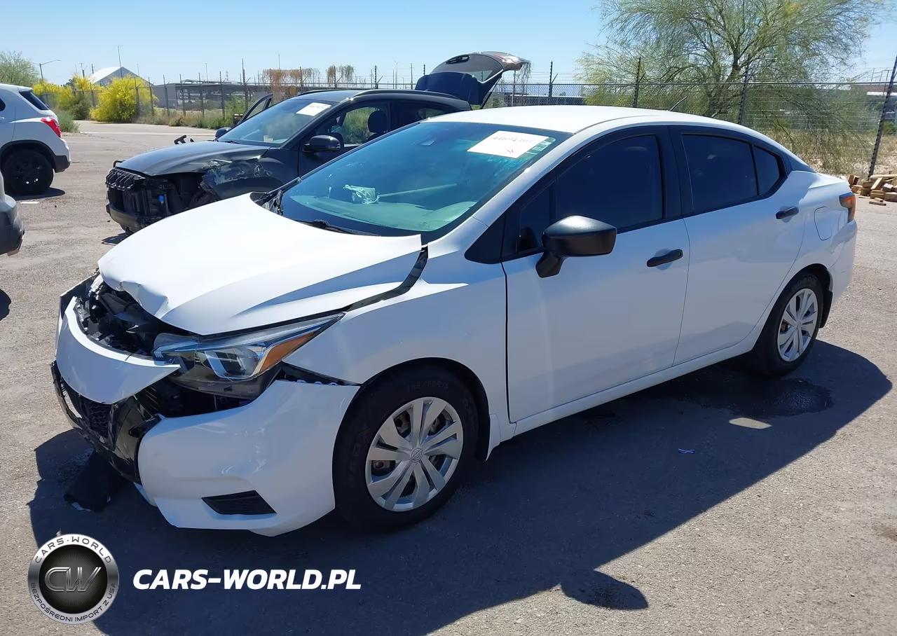 2021 Nissan Versa S Xtronic Cvt VIN:3N1CN8DVXML857294 - 2