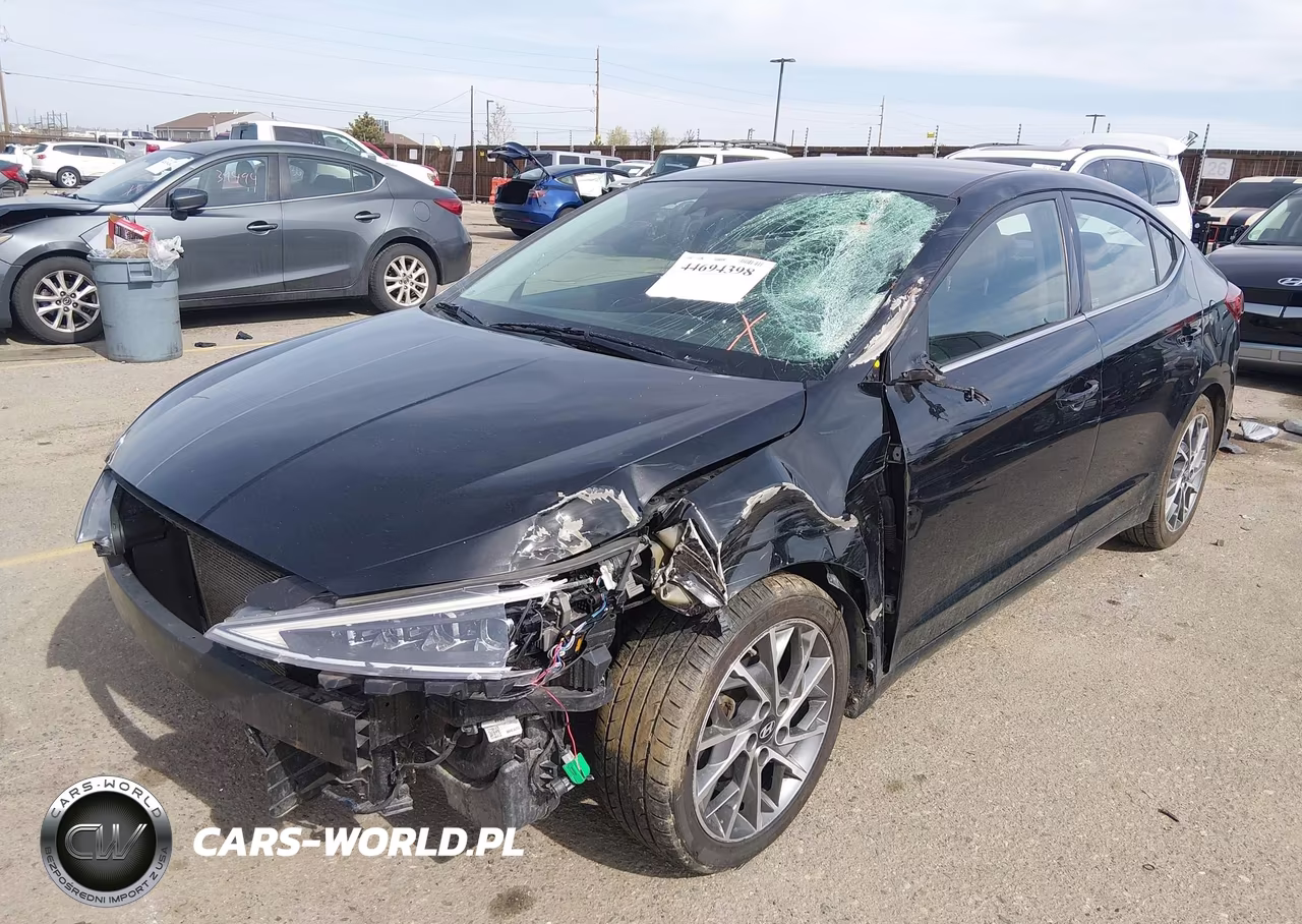 2019 Hyundai Elantra Limited VIN:5NPD84LF0KH460668 - 2