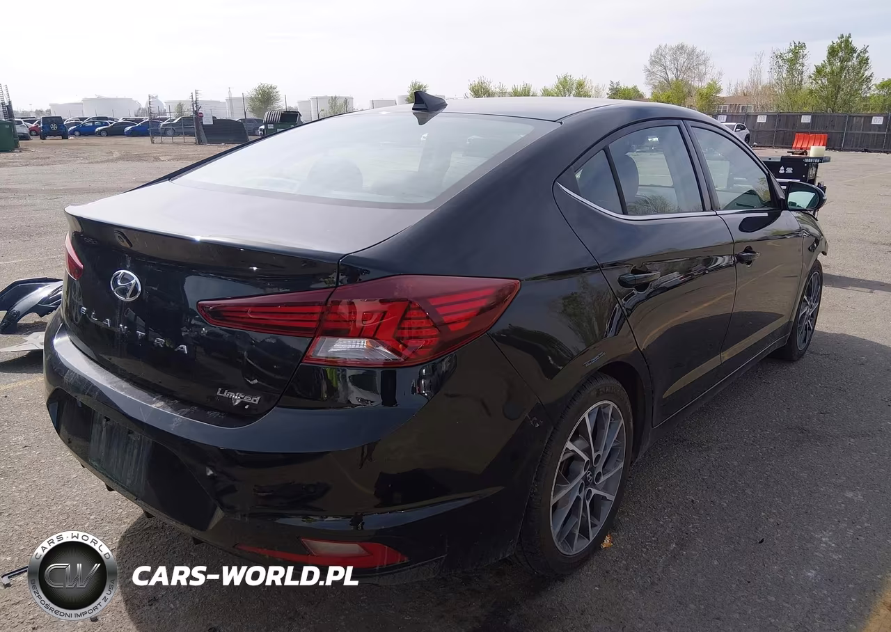 2019 Hyundai Elantra Limited VIN:5NPD84LF0KH460668 - 4