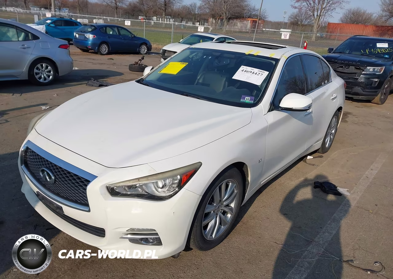 2015 Infiniti Q50 Premium-Sport VIN:JN1BV7APXFM355356 - 2