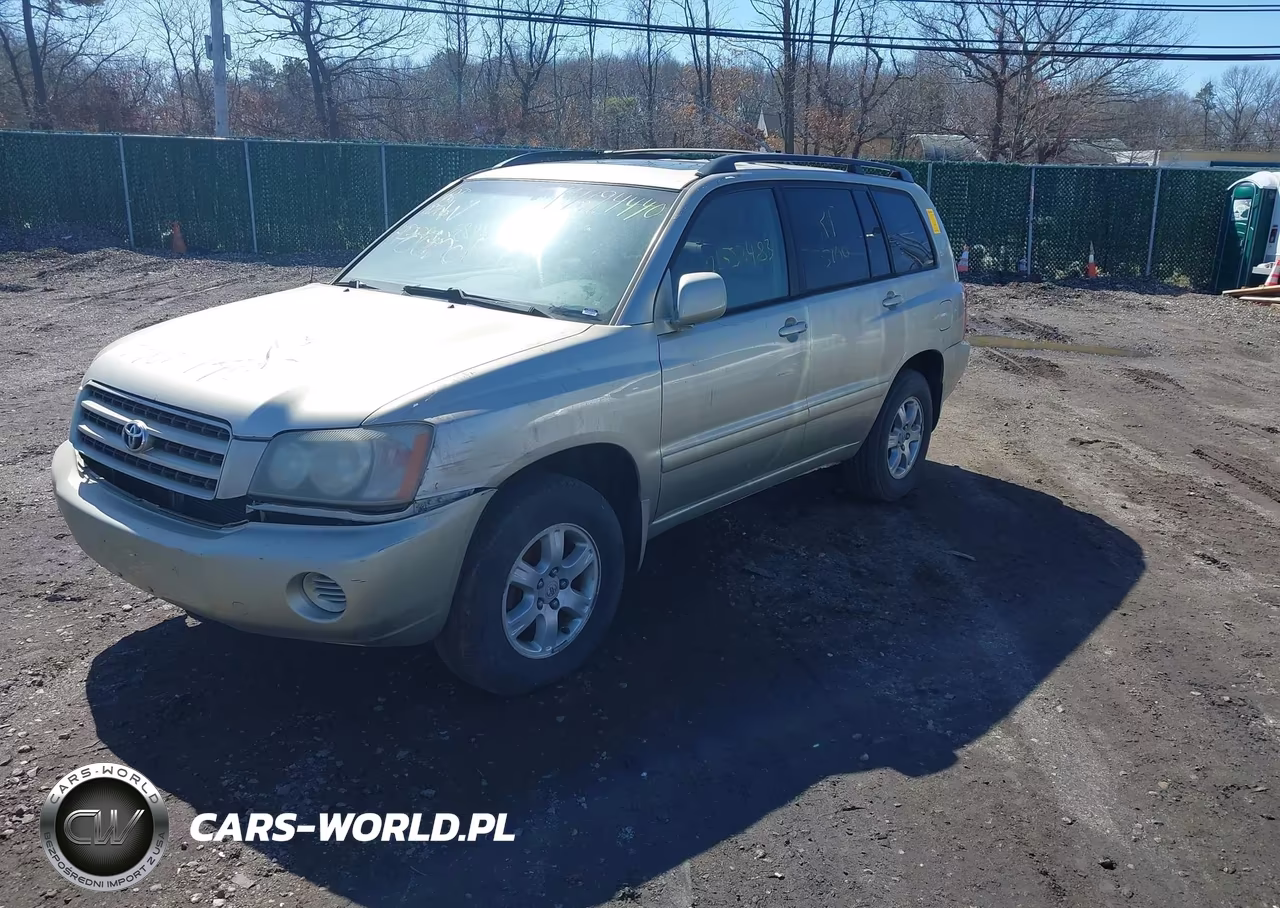 2001 Toyota Highlander V6 VIN:JTEHF21A910017610 - 2