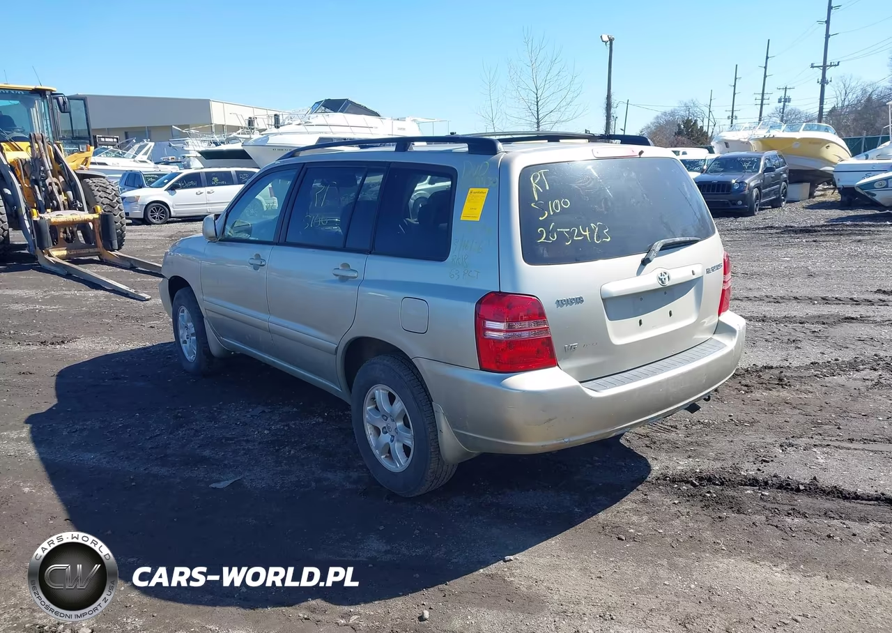 2001 Toyota Highlander V6 VIN:JTEHF21A910017610 - 3