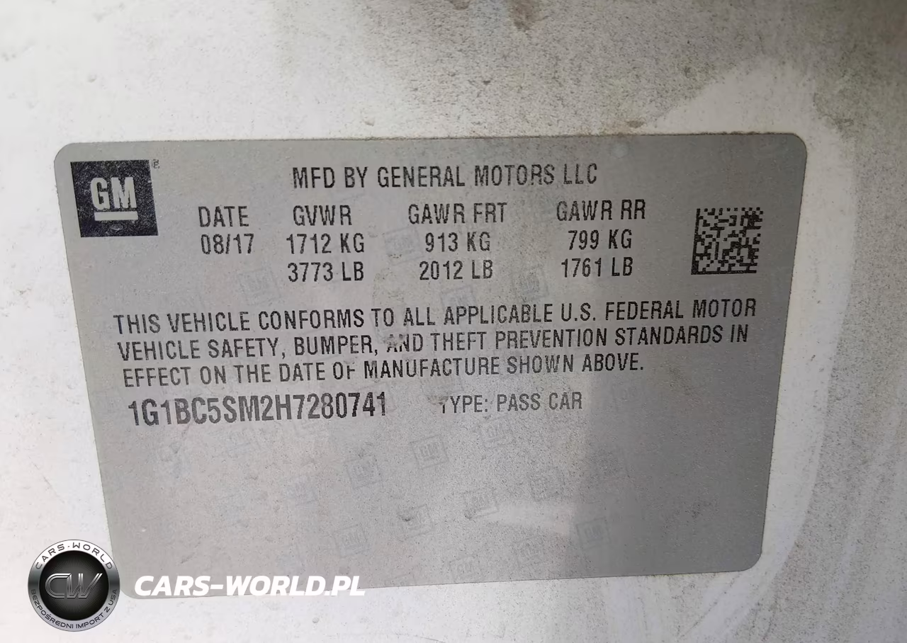 2017 Chevrolet Cruze Ls Auto VIN:1G1BC5SM2H7280741 - 9