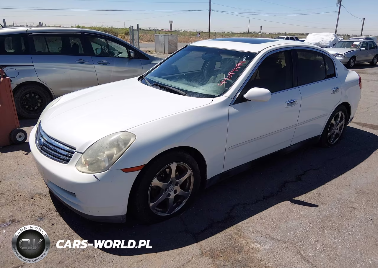 2003 Infiniti G35 Luxury Leather VIN:JNKCV51E53M300389 - 2