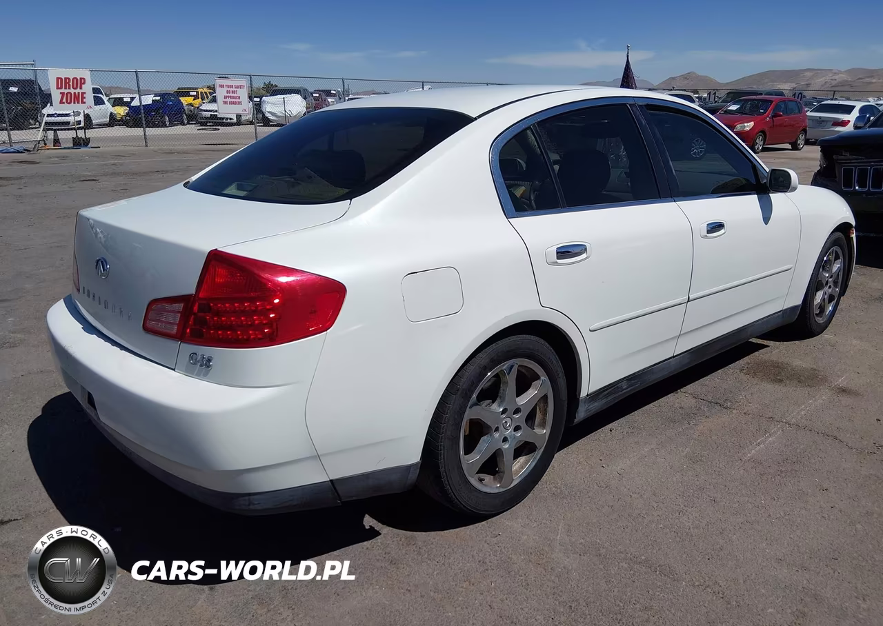 2003 Infiniti G35 Luxury Leather VIN:JNKCV51E53M300389 - 4