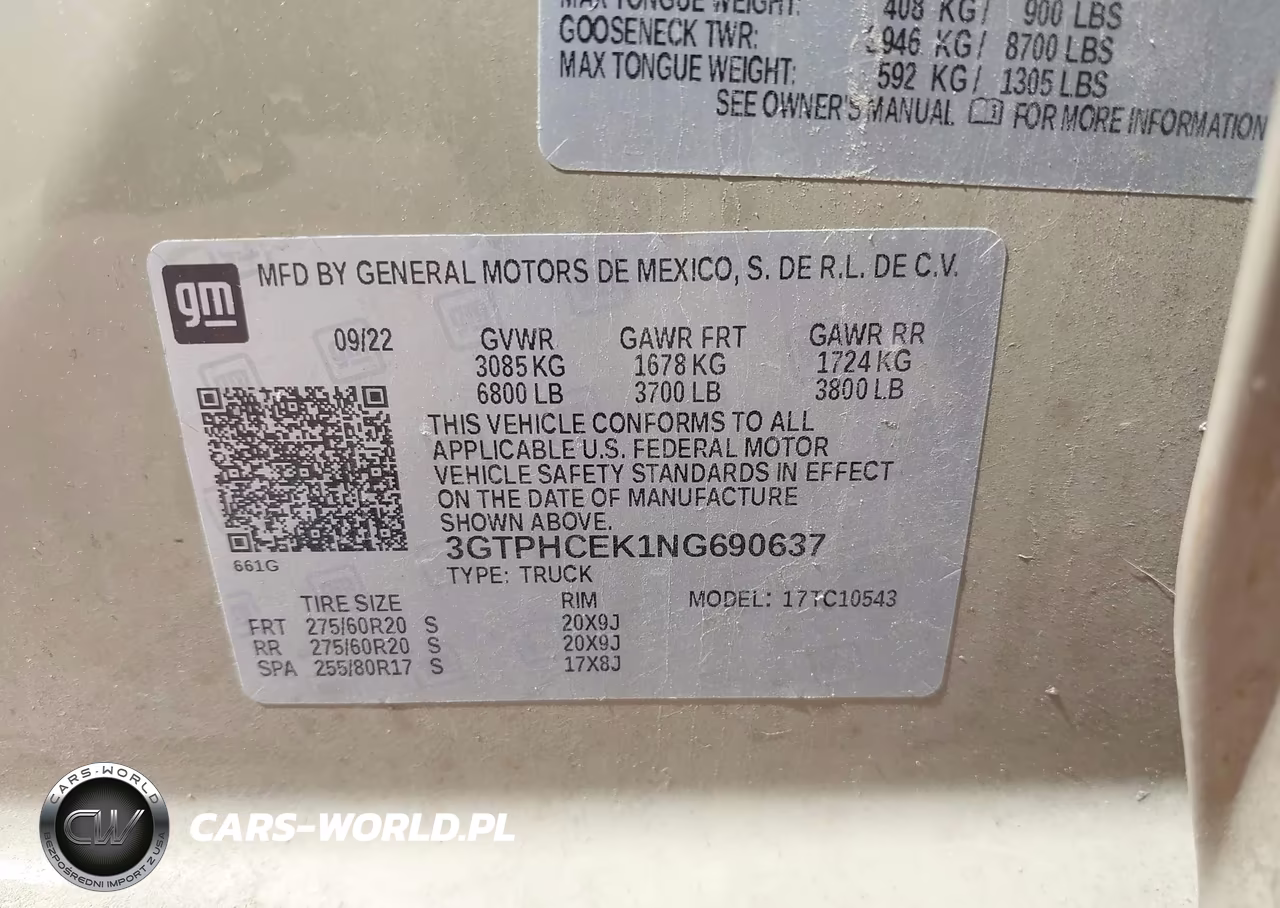 2022 GMC Sierra 1500 2Wd Short Box Elevation VIN:3GTPHCEK1NG690637 - 9