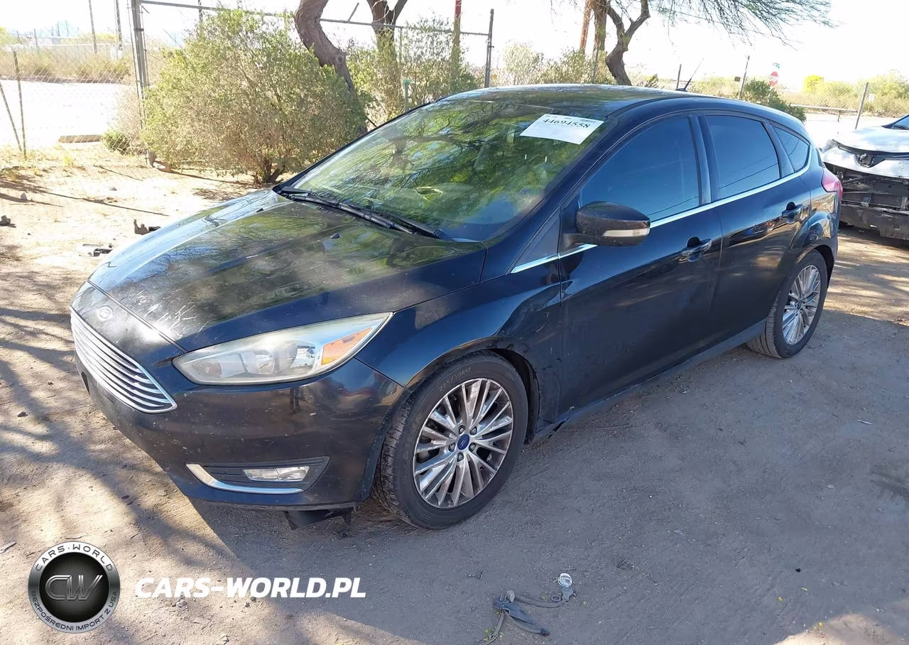 2016 Ford Focus Titanium VIN:1FADP3N22GL395919 - 2