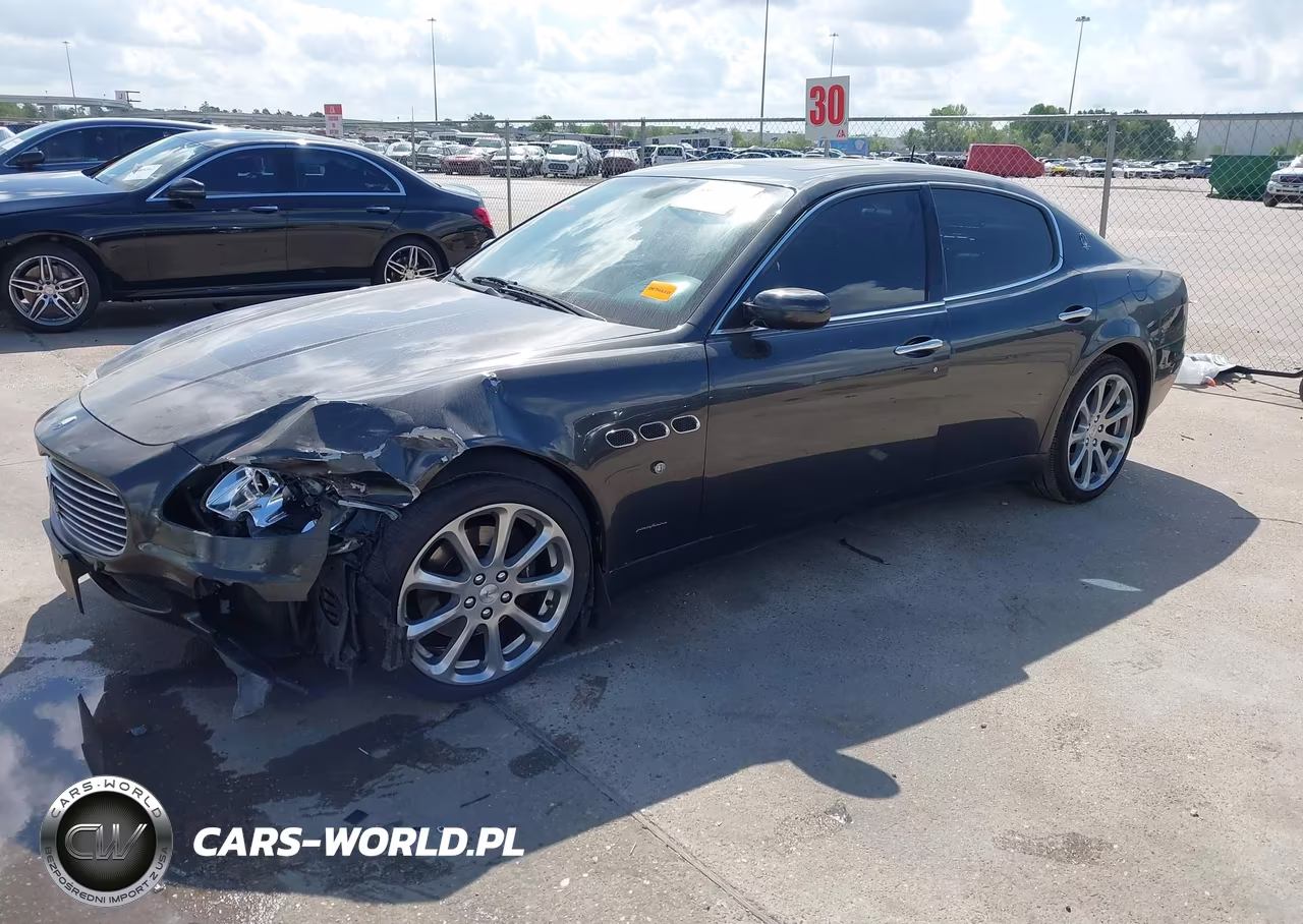 2007 Maserati Quattroporte Base Automatic-Executive Gt Automatic-Sport Gt Automatic VIN:ZAMFE39A470028379 - 2