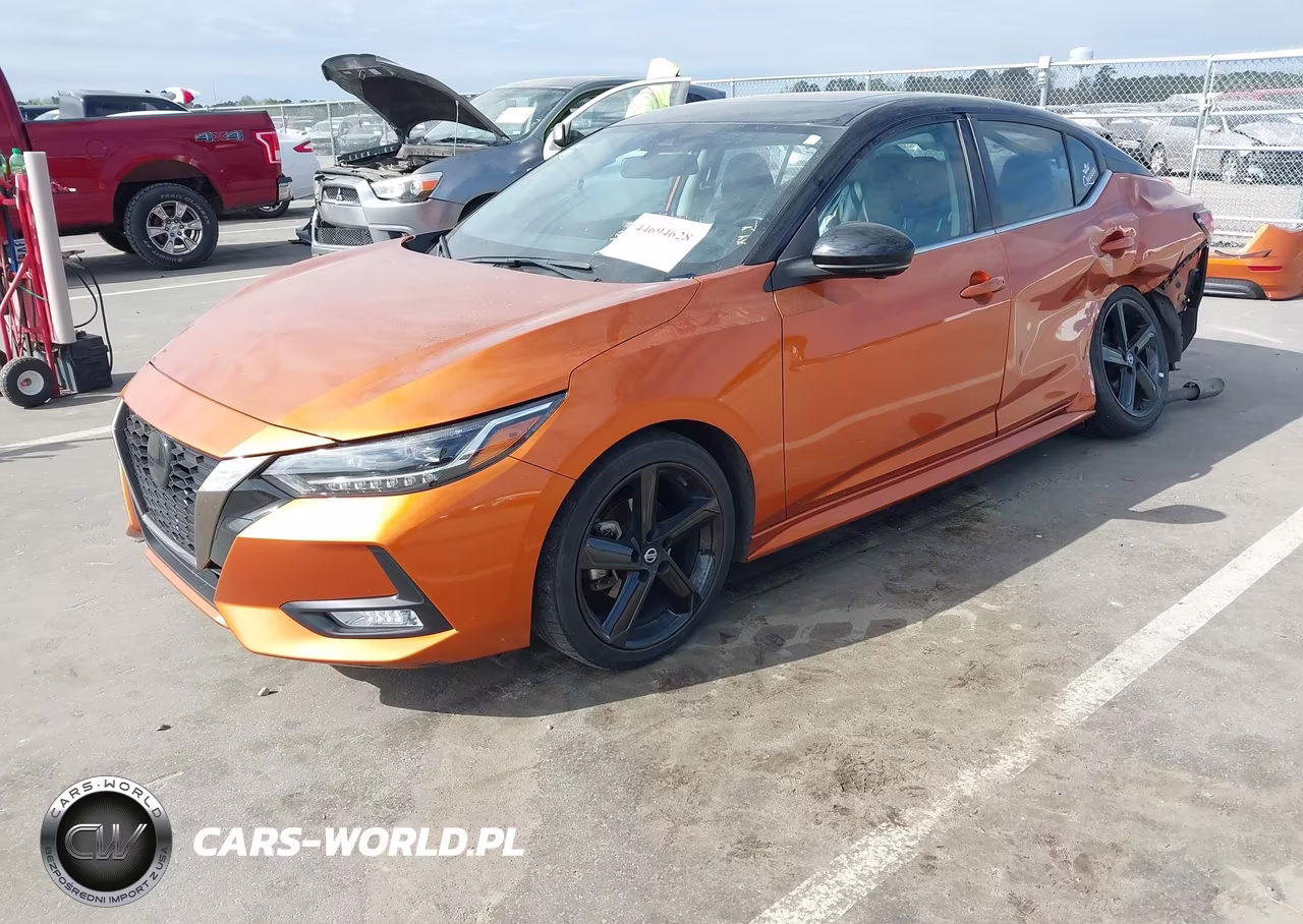 2021 Nissan Sentra Sr Xtronic Cvt VIN:3N1AB8DVXMY332044 - 2
