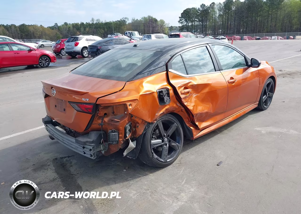 2021 Nissan Sentra Sr Xtronic Cvt VIN:3N1AB8DVXMY332044 - 4