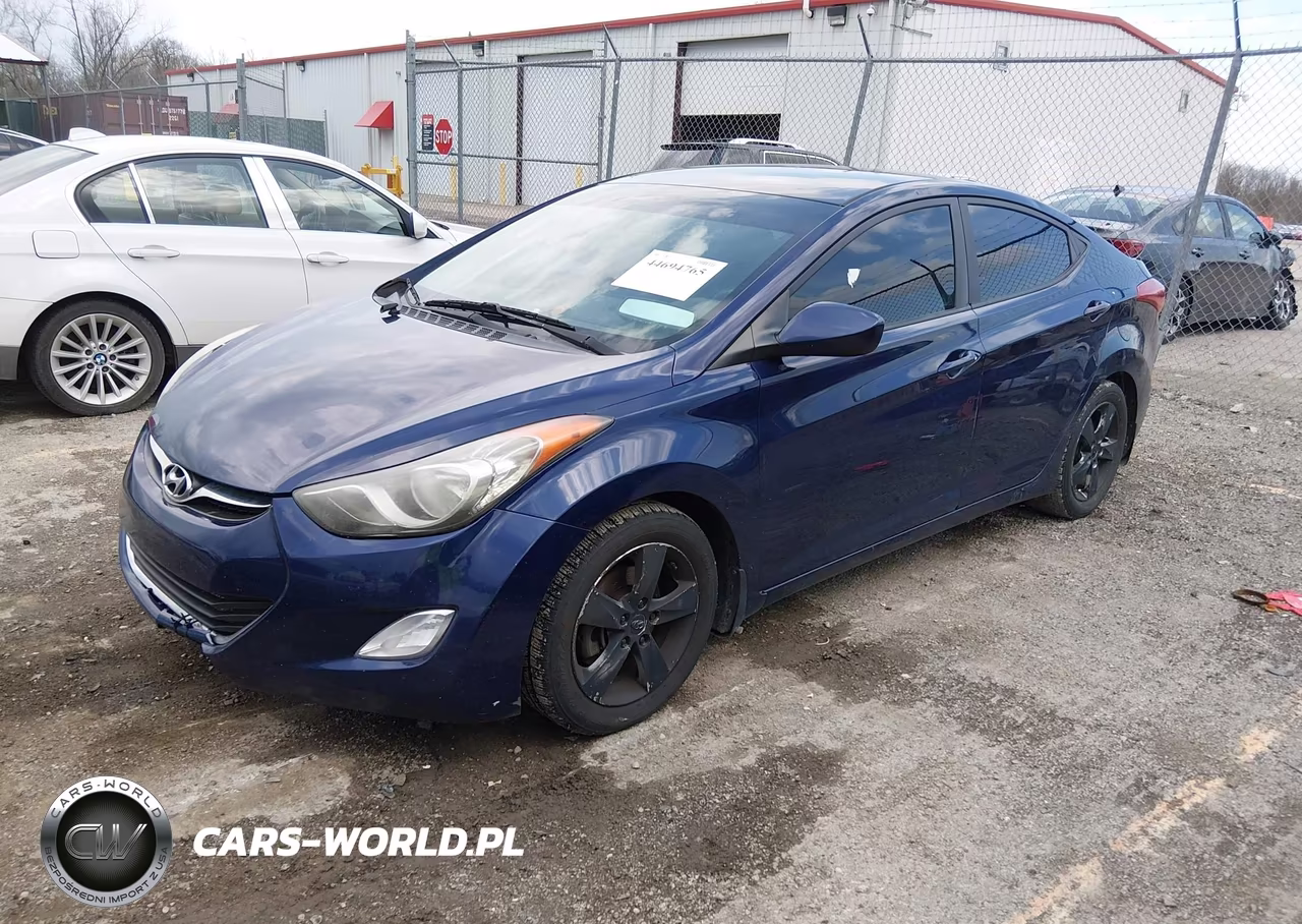 2013 Hyundai Elantra Gls VIN:5NPDH4AE4DH408974 - 2