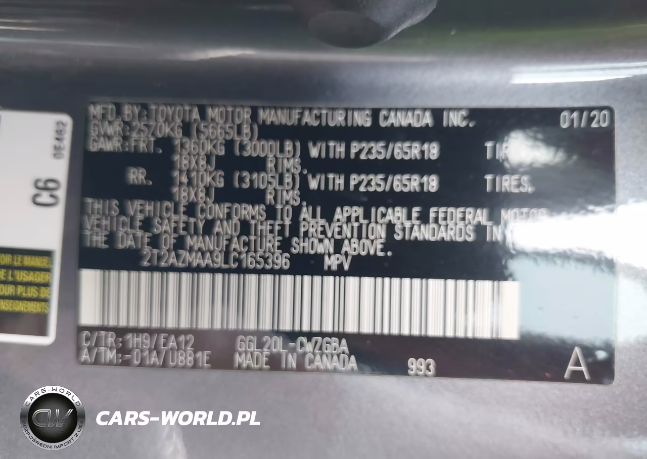 2020 Lexus Rx 350 VIN:2T2AZMAA9LC165396 - 9
