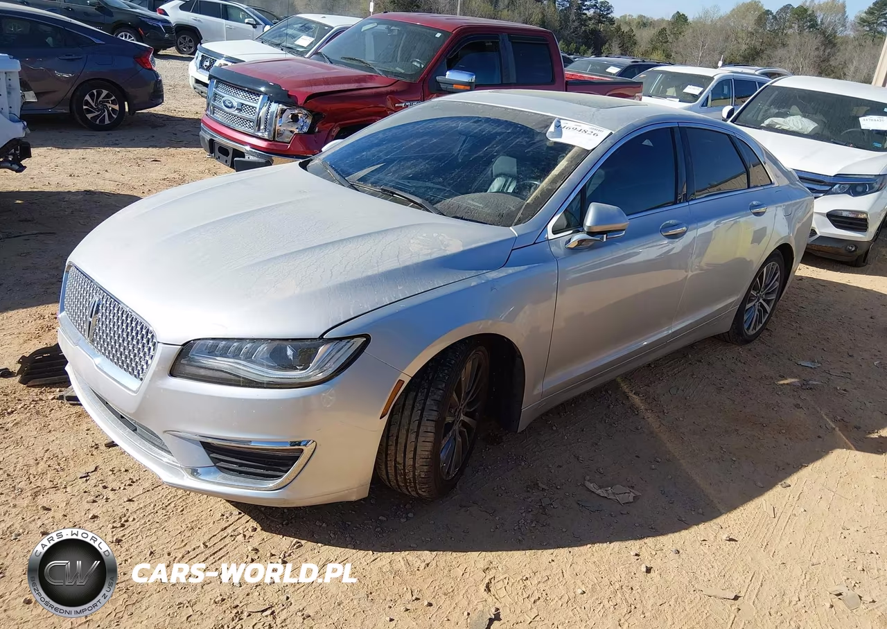 2017 Lincoln Mkz Select VIN:3LN6L5D91HR664399 - 2