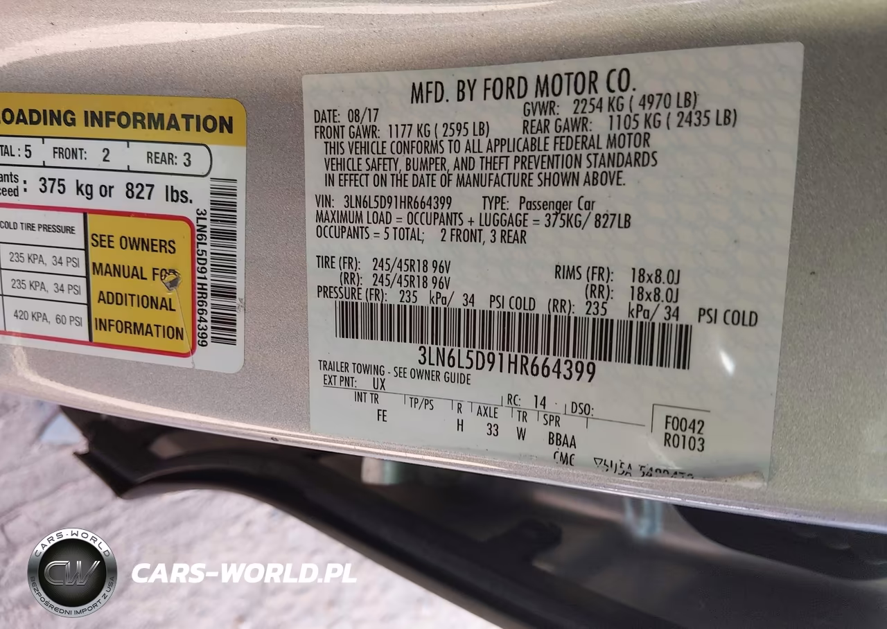 2017 Lincoln Mkz Select VIN:3LN6L5D91HR664399 - 9