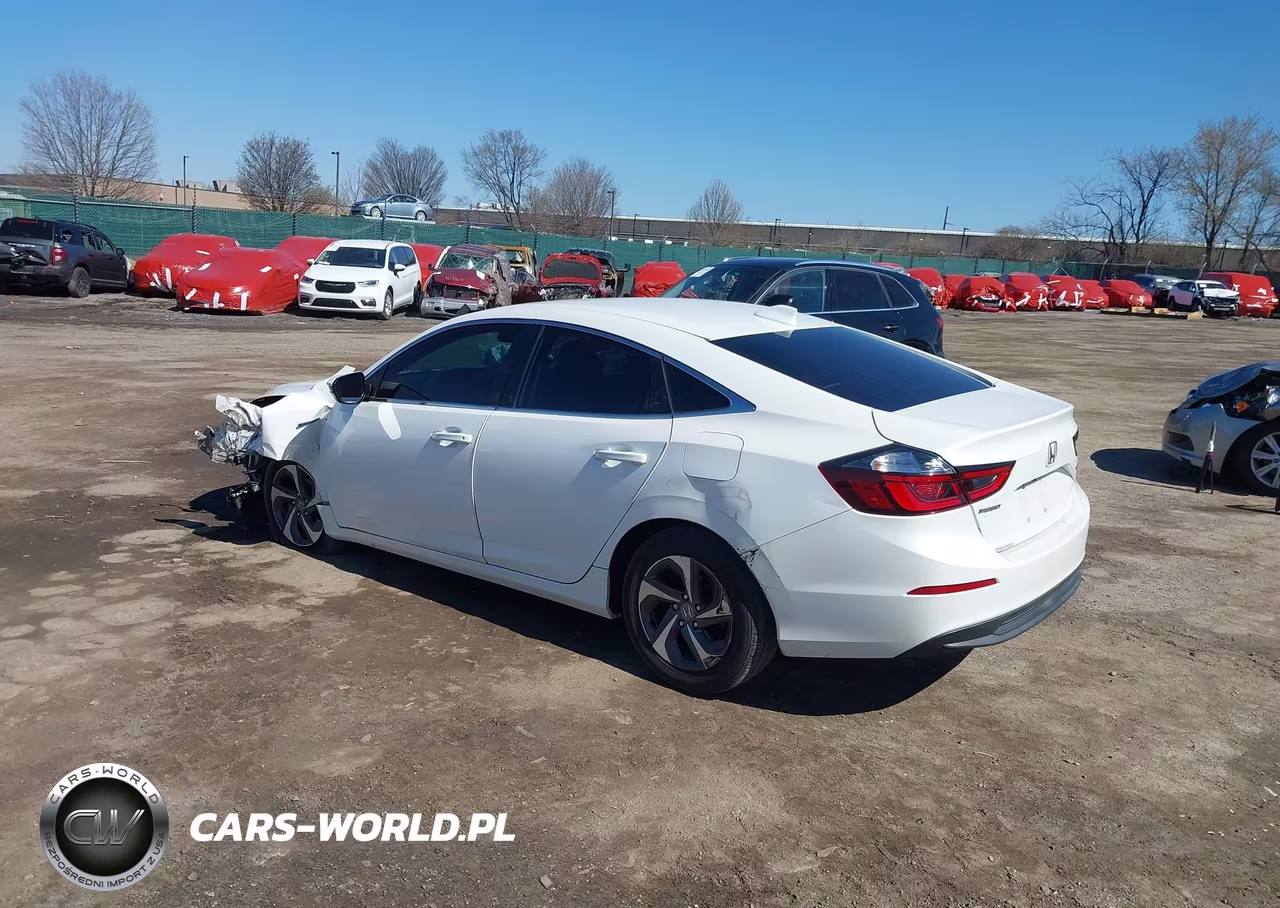 2019 Honda Insight Ex VIN:19XZE4F55KE024291 - 3