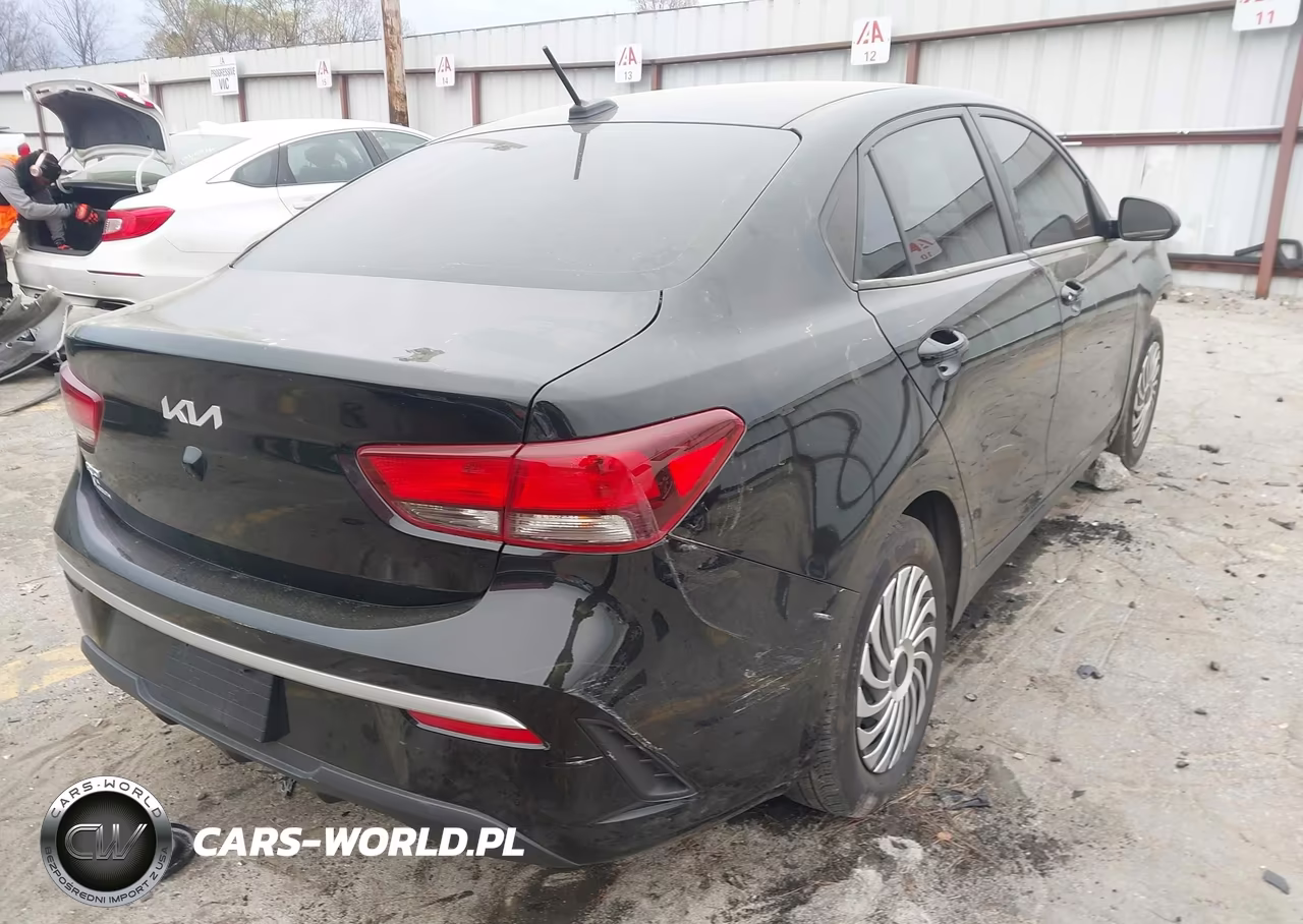 2023 Kia Rio Lx VIN:3KPA24AD8PE597164 - 4