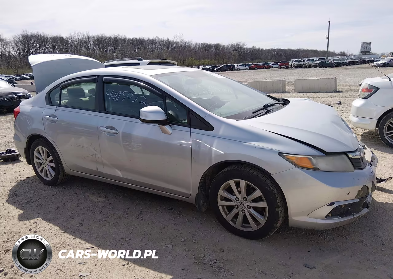 2012 Honda Civic Ex VIN:19XFB2F87CE042433 - 14