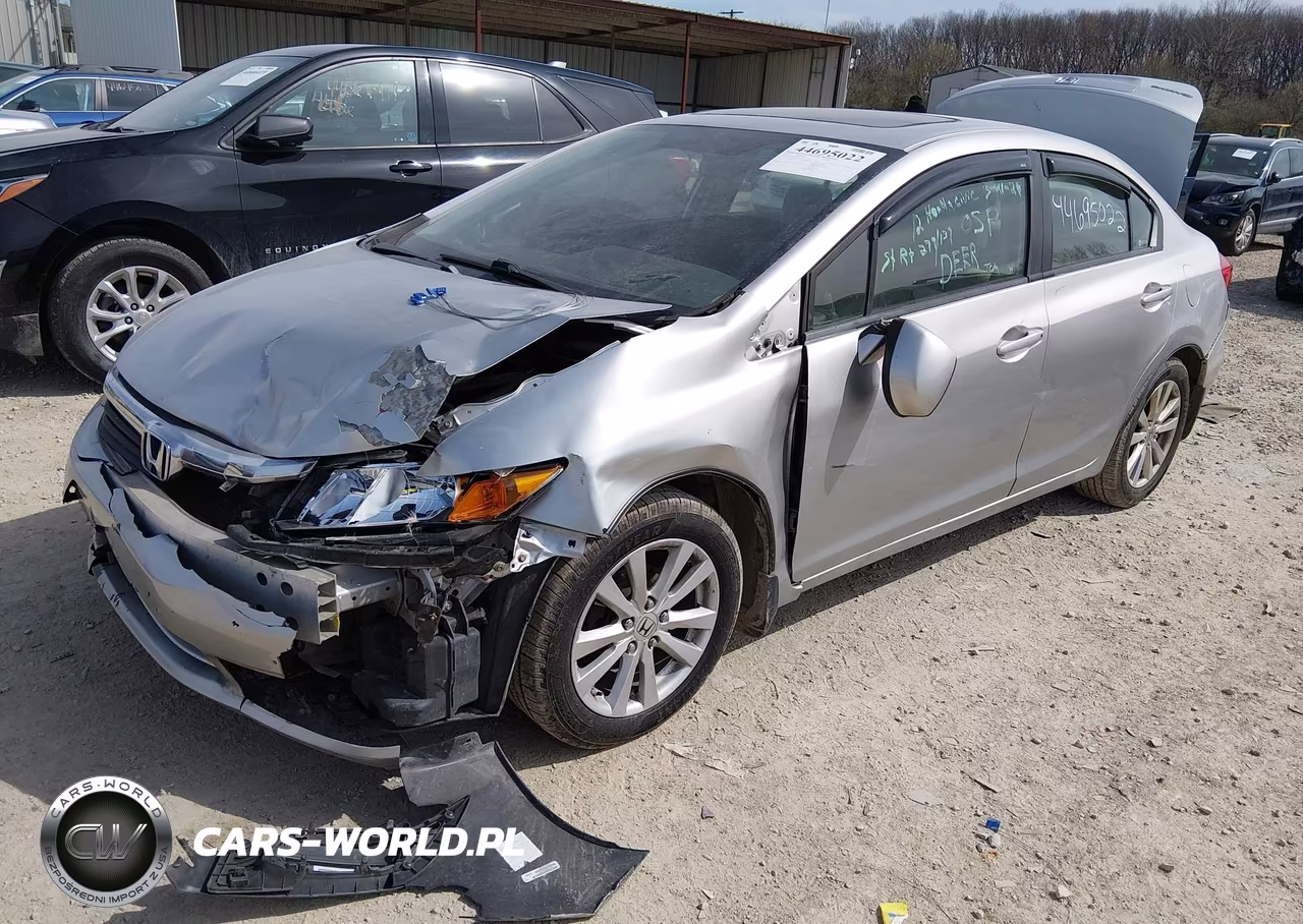 2012 Honda Civic Ex VIN:19XFB2F87CE042433 - 2