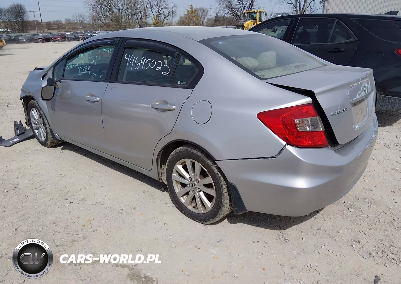 2012 Honda Civic Ex VIN:19XFB2F87CE042433 - 3
