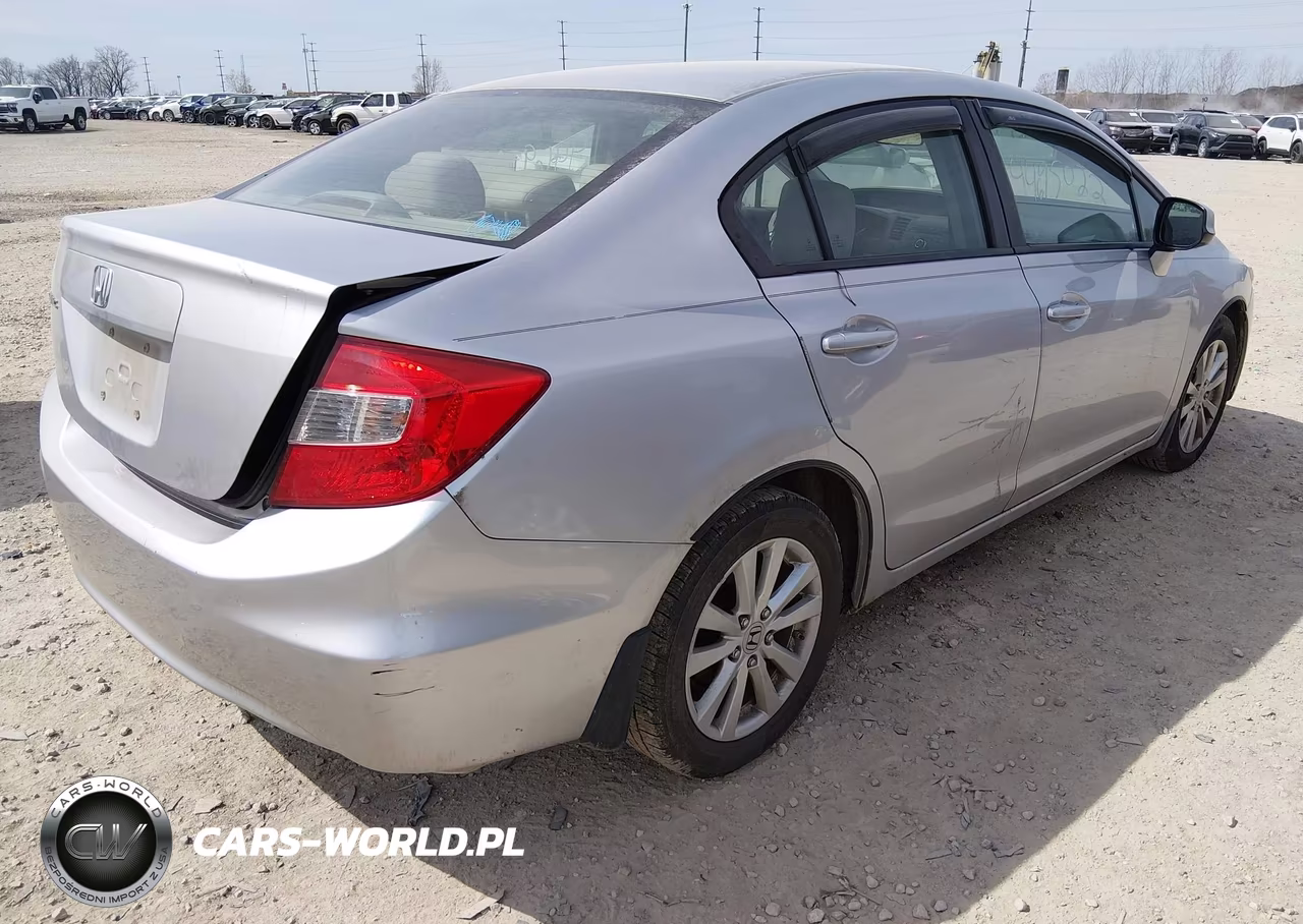 2012 Honda Civic Ex VIN:19XFB2F87CE042433 - 4