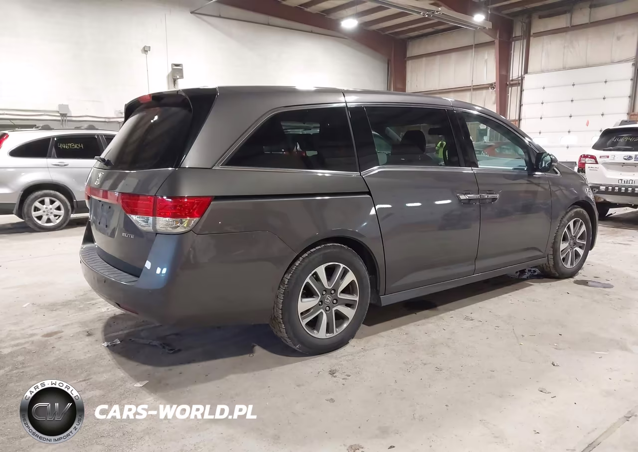 2016 Honda Odyssey Touring-Touring Elite VIN:5FNRL5H97GB091679 - 4