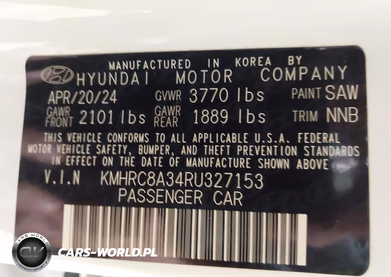 2024 Hyundai Venue Sel VIN:KMHRC8A34RU327153 - 9