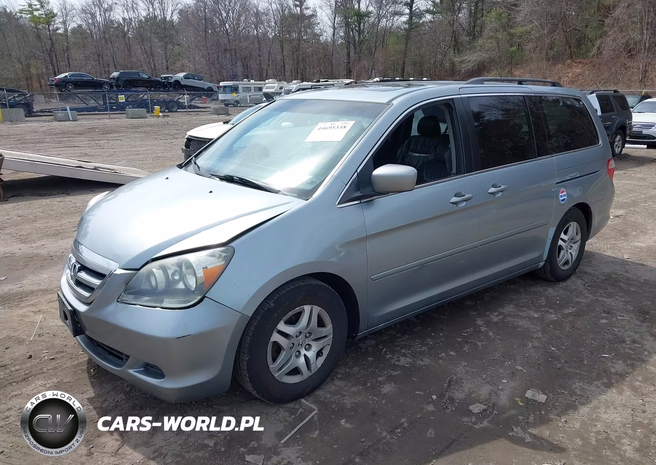 2007 Honda Odyssey Ex-L VIN:5FNRL38787B139841 - 2